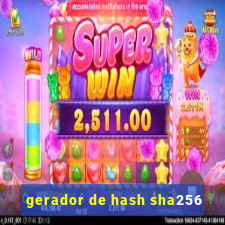 gerador de hash sha256